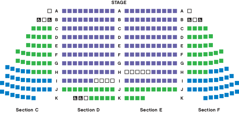 Children S Theater Seating Chart